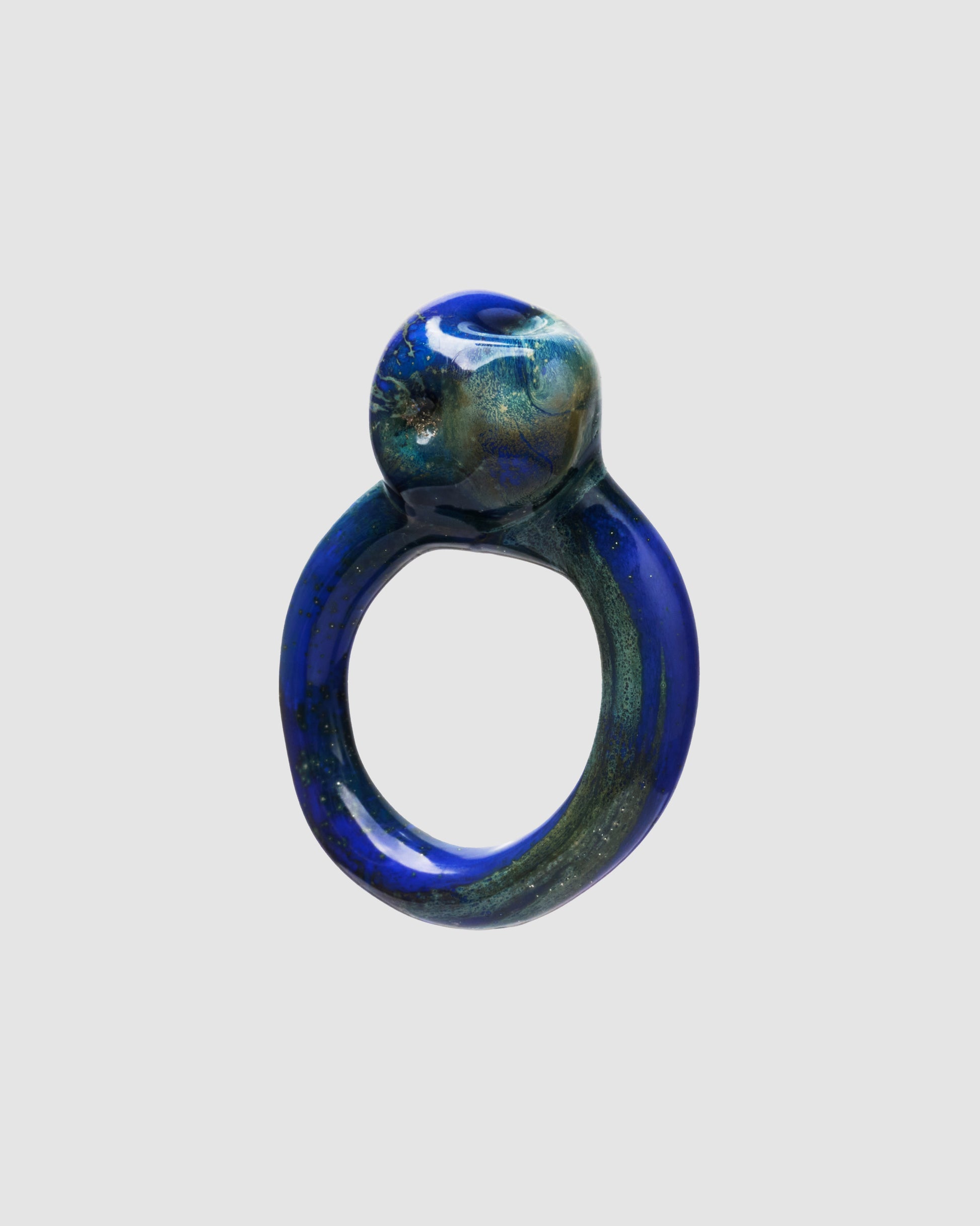 Galaxy-Ring-Jewellery online store-ship worldwide from Murano Venice Italy-best personalised gift idea for birthday present, anniversary gift, mother's day unique gift-HiddenGlassStudio