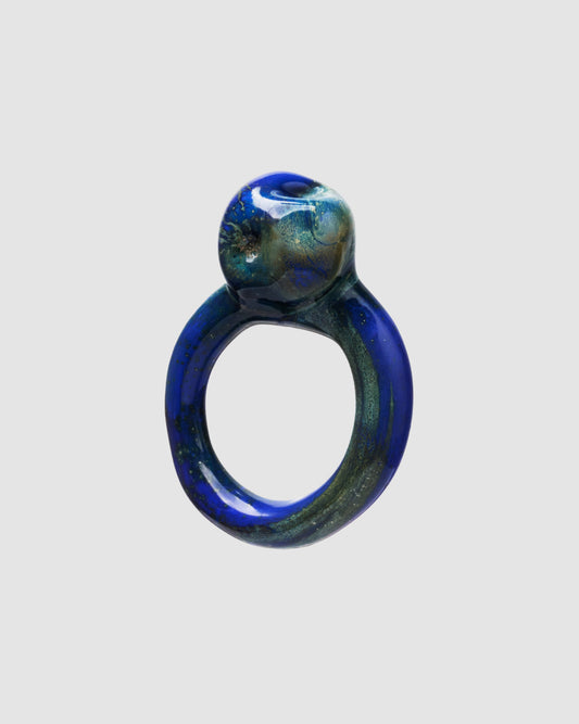 Galaxy-Ring-Jewellery online store-ship worldwide from Murano Venice Italy-best personalised gift idea for birthday present, anniversary gift, mother's day unique gift-HiddenGlassStudio